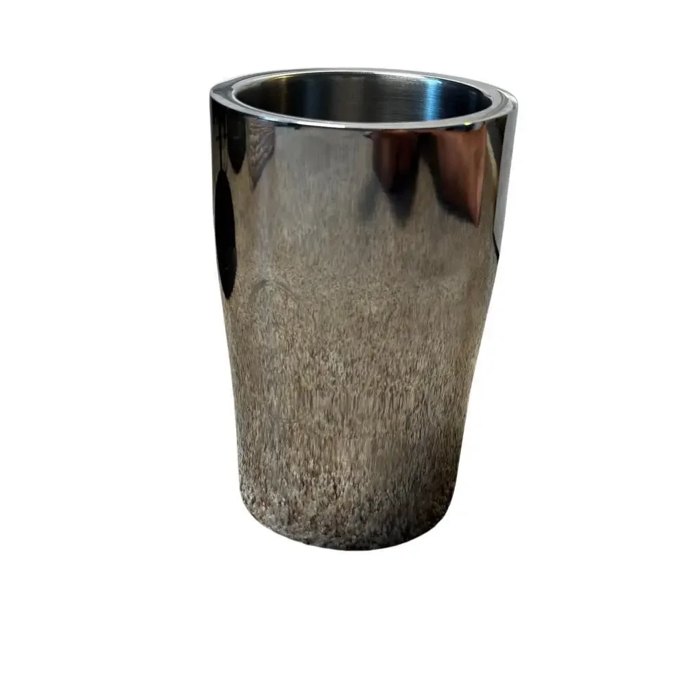 Crate & Barrel Wine/Champagne Cooler Classic Chiller with faint 